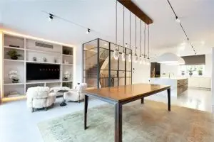 Polished Plaster London - Luxury living room by Deco Cemento