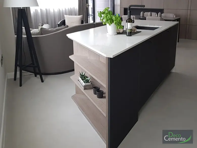 Microcement flooring London - Deco Cemento